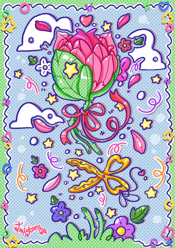 Nip in the bud Print