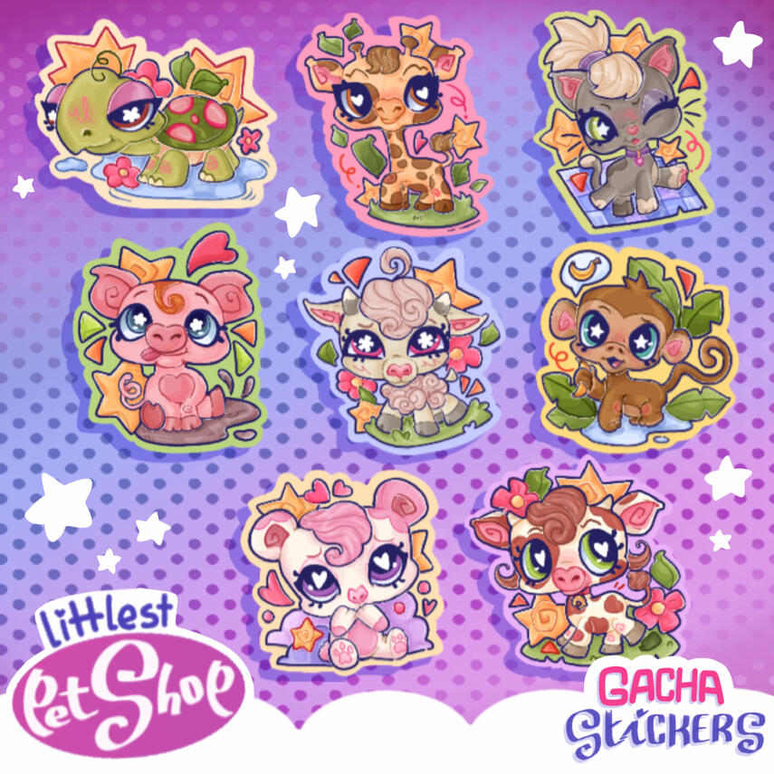 Littlest Pet Shop Stickers