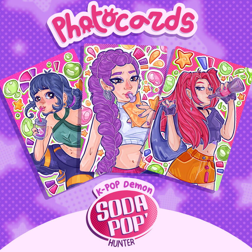Kpop Demon Hunters Photocards
