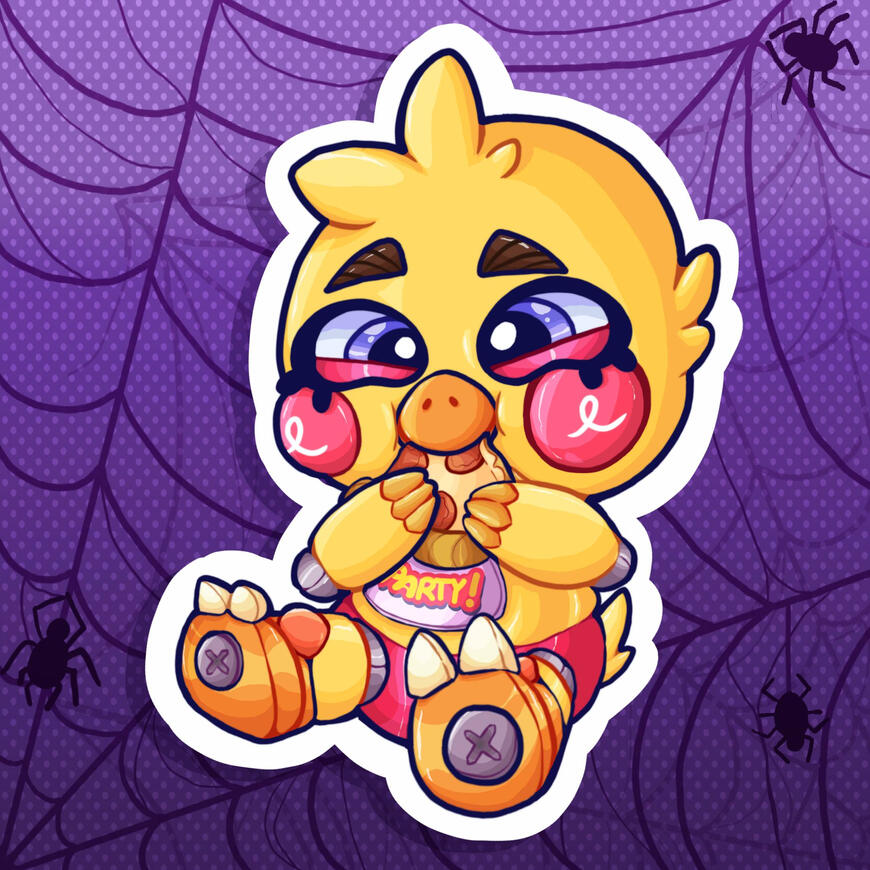Chica sticker (FNAF)