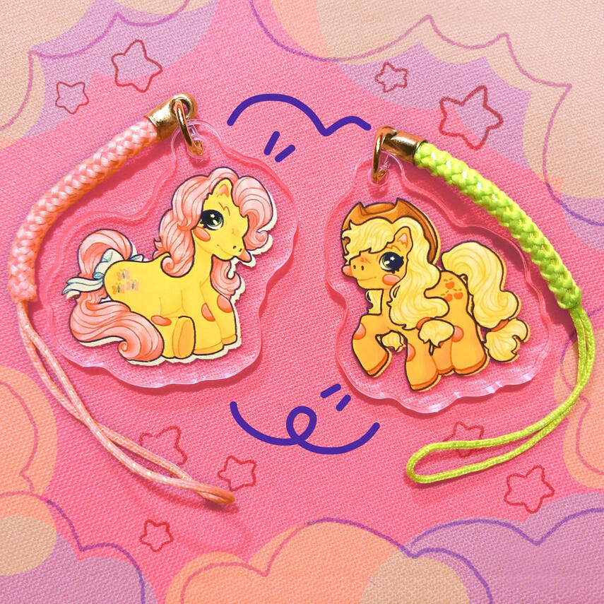 My Little Pony Phone Charms