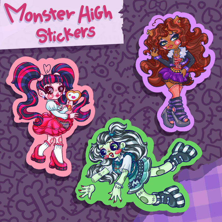 Monster High Stickers