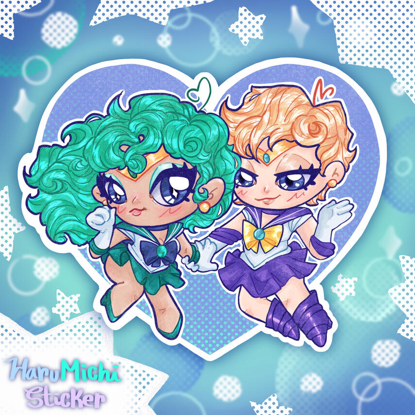 HaruMichi Sticker (Sailor Moon)