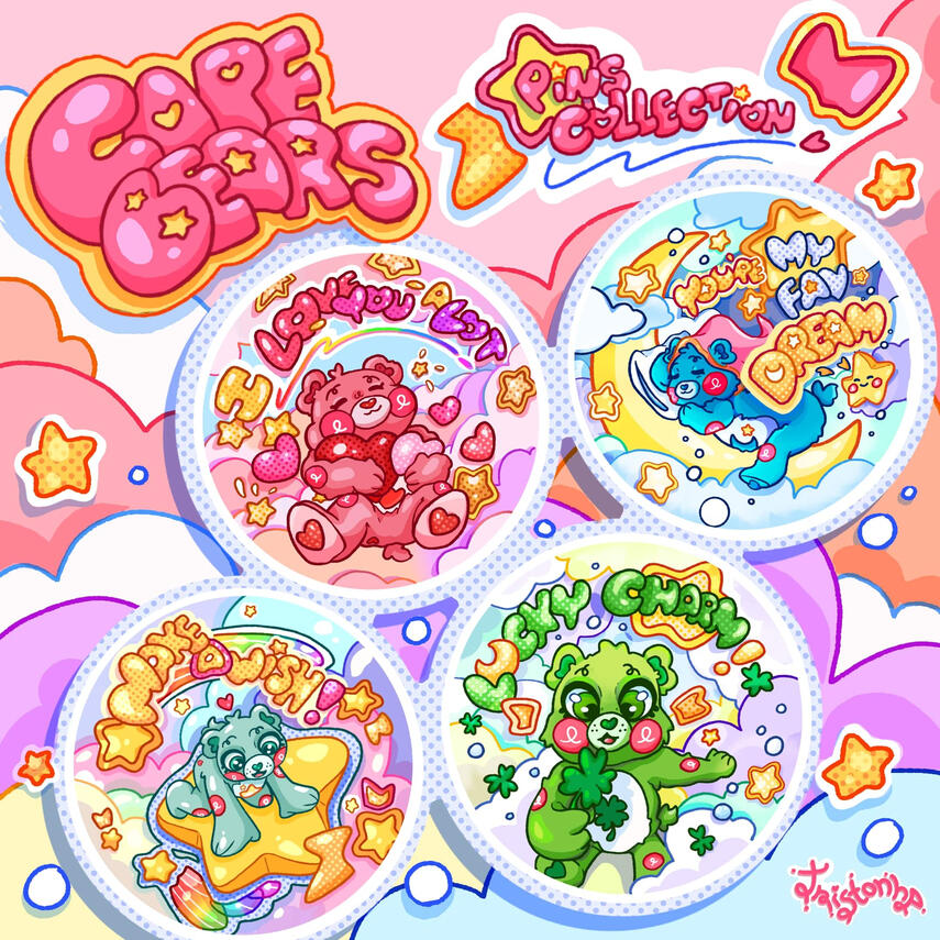 Care Bears Pins